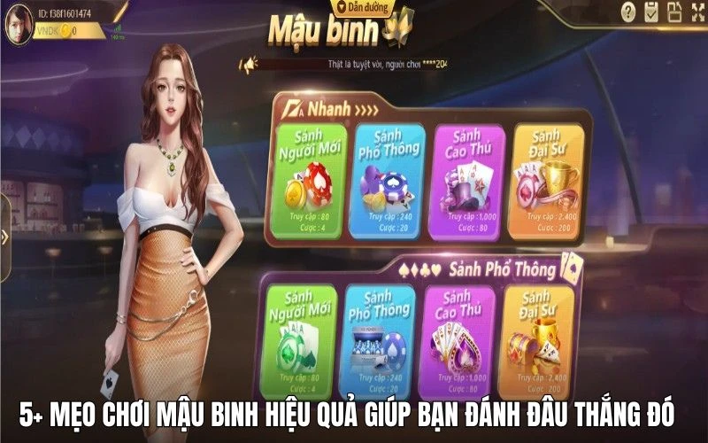 Mẹo chơi bài mậu binh - Lựa chọn thời điểm chơi hợp lý