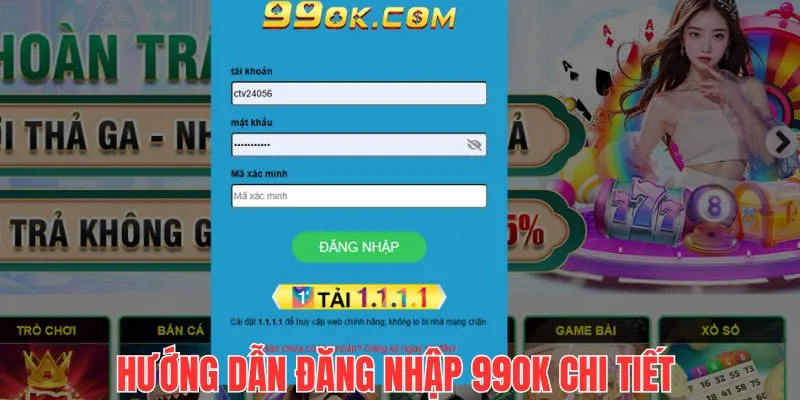 Nắm bắt thông tin chỉ dẫn thực hiện quy trình đăng nhập tài khoản